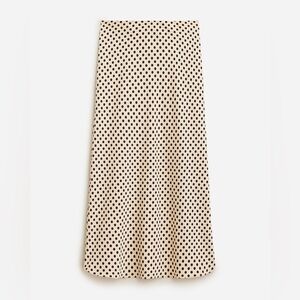 Polka Dot Midi Skirt